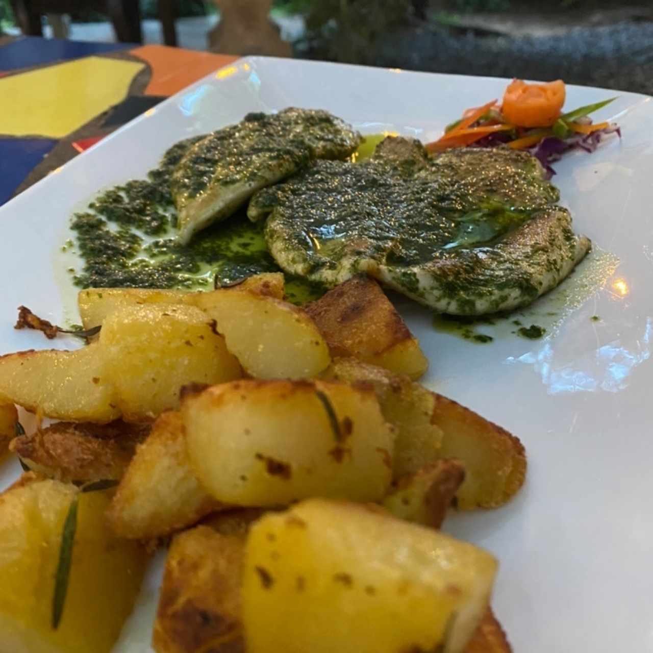 Pollo al pesto