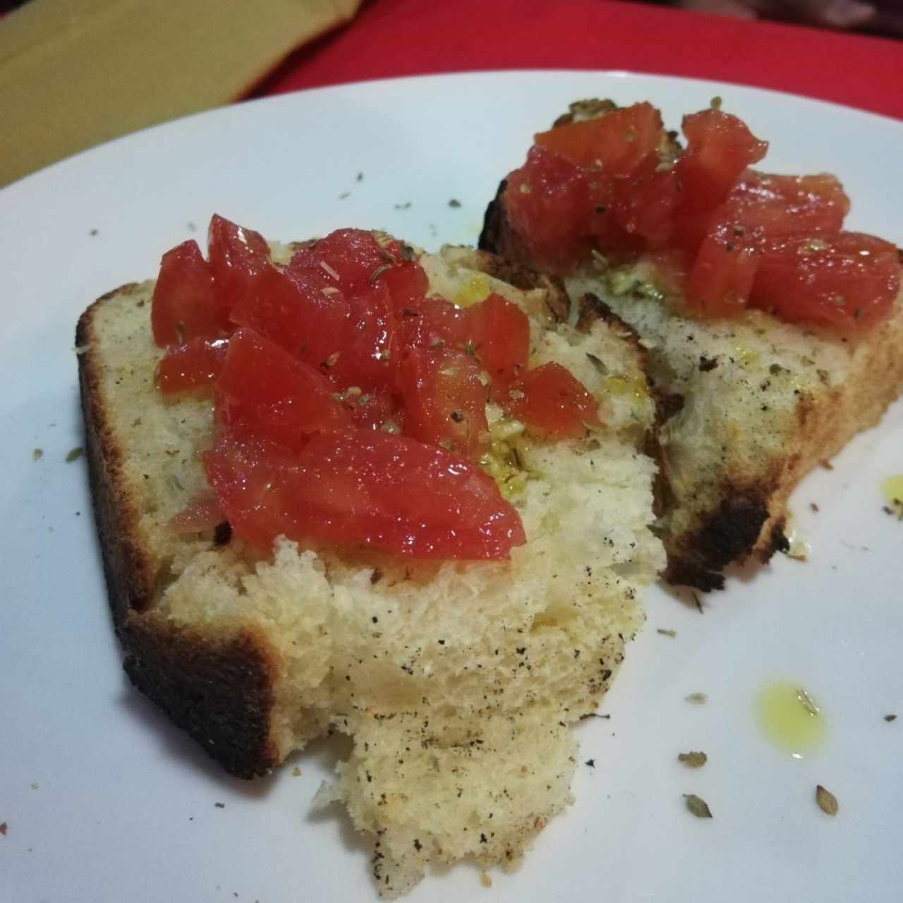 Bruschettas de la casa