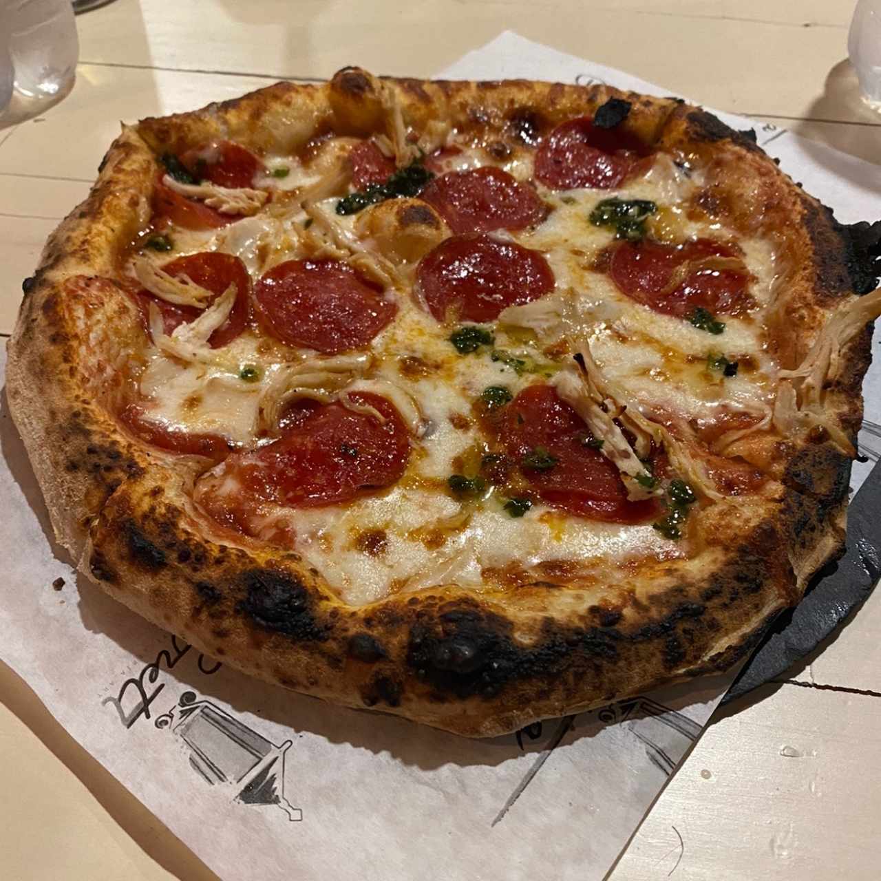 Pollo pepperoni 