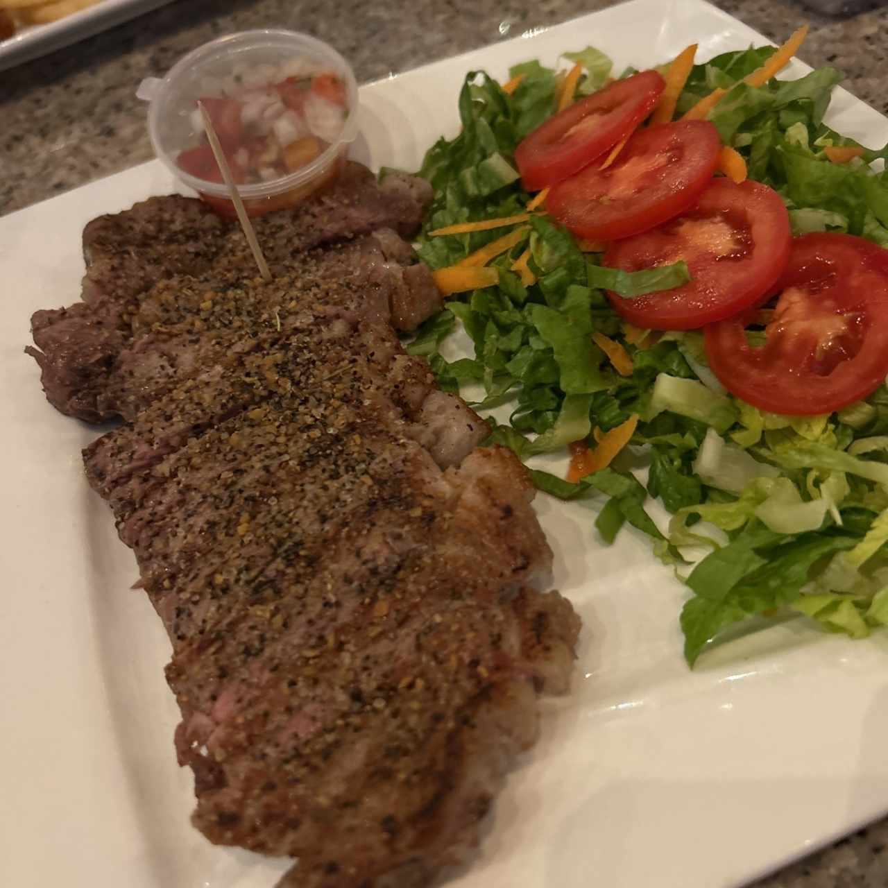 Steak pimienta