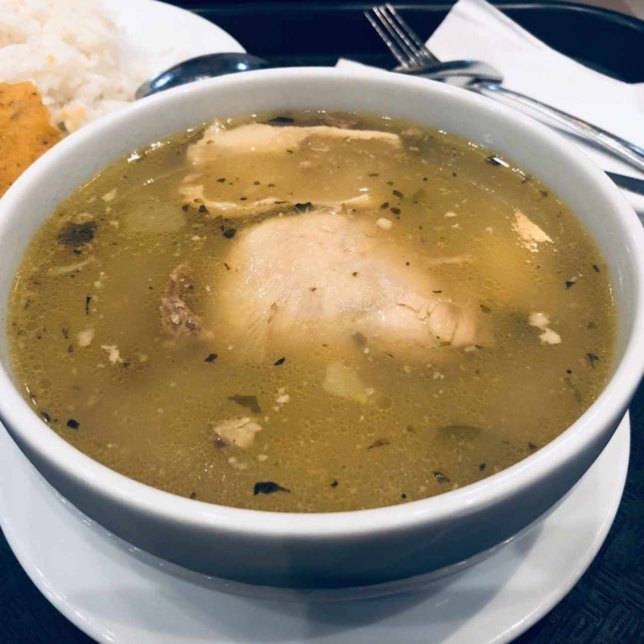 sancocho y arroz 