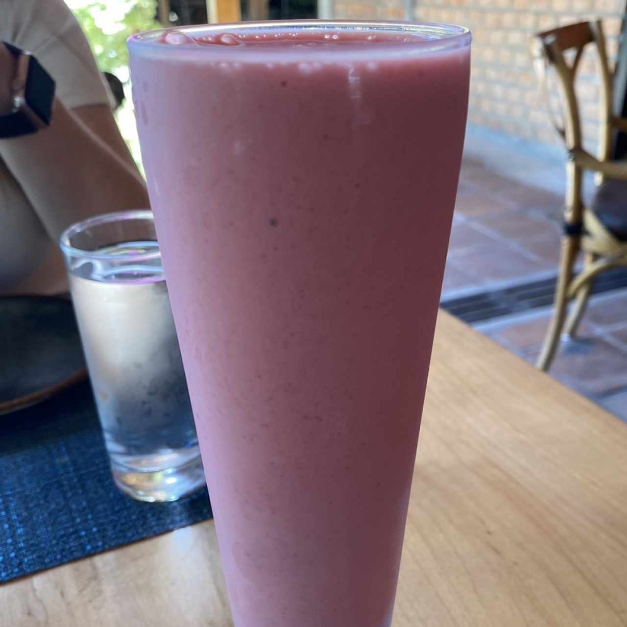 Batido de fresas