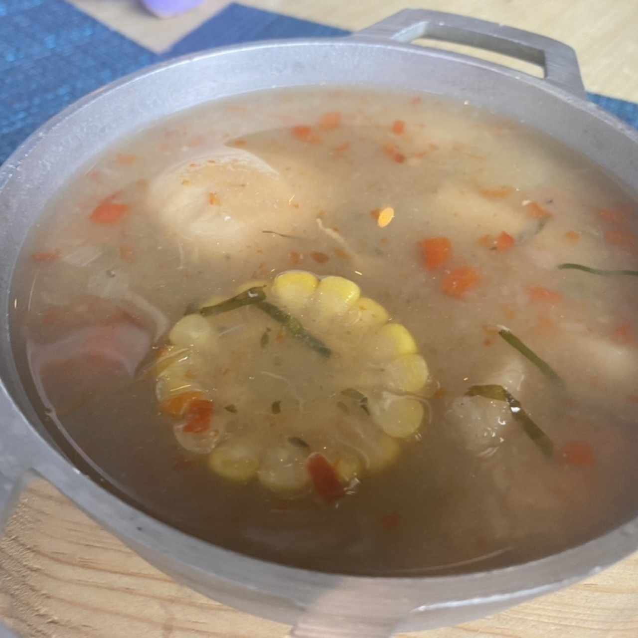 Sopa de pollo