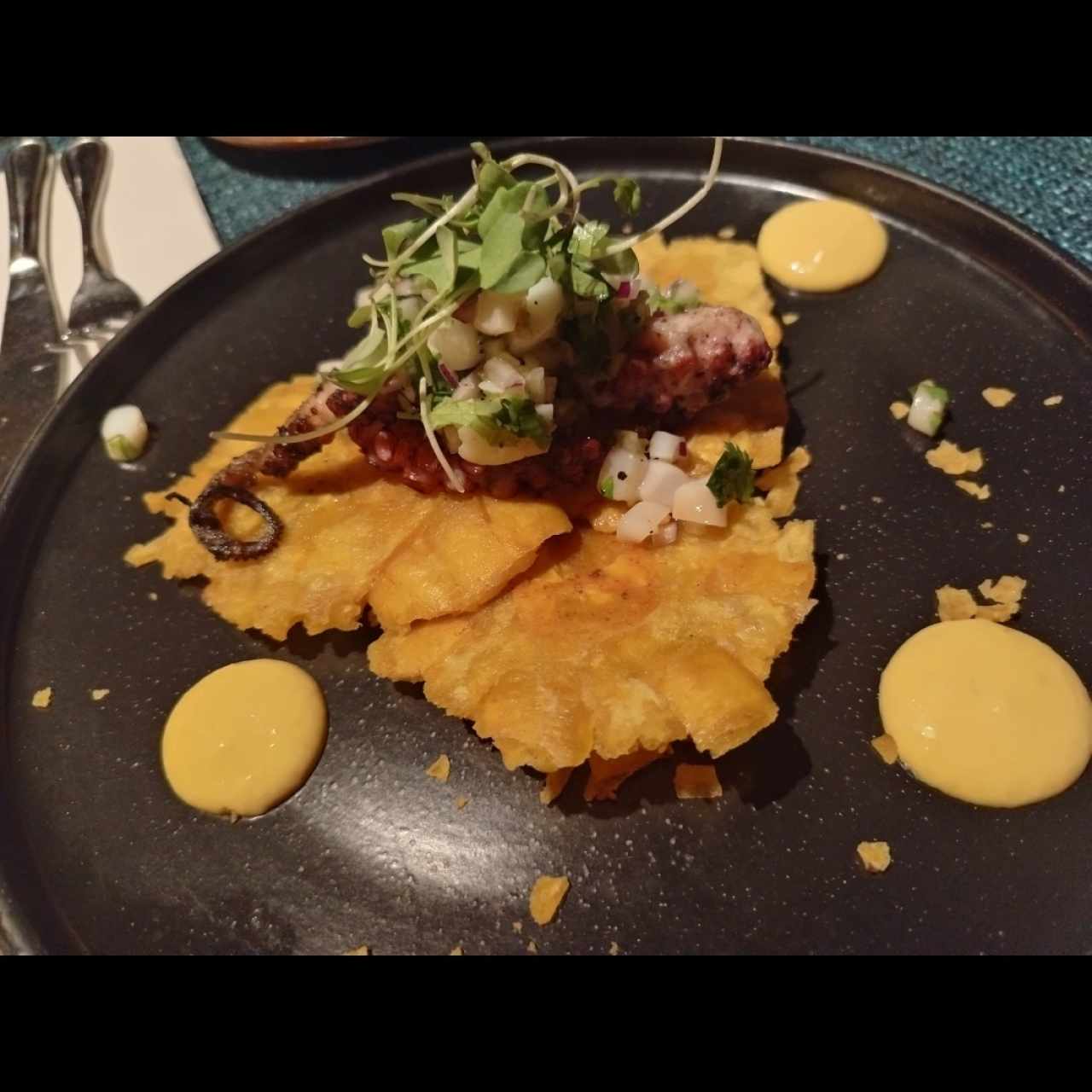 Entradas - Pulpo Parrillero