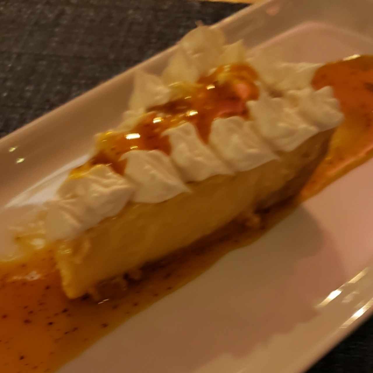 Postre de maracuyá