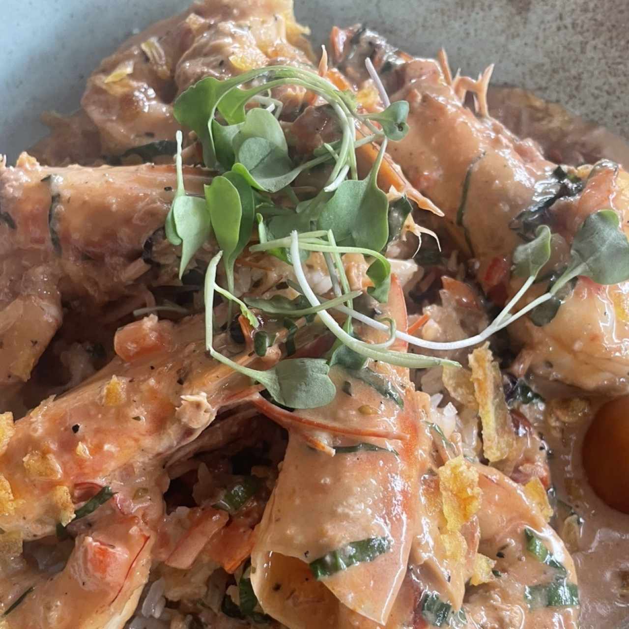 Langostinos a la Pedrada