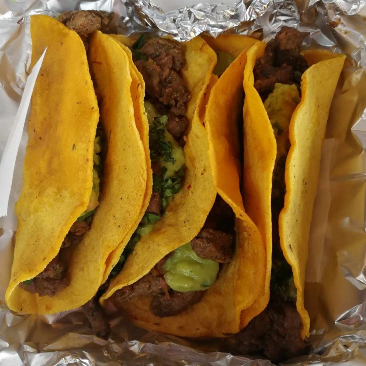 Tacos de carne 