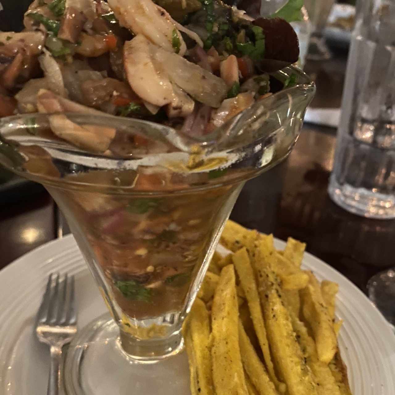 Ceviche de combinacion 