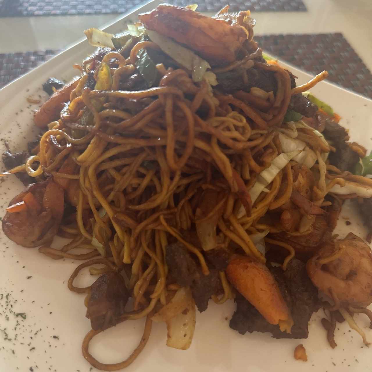 Chowmein combinación 