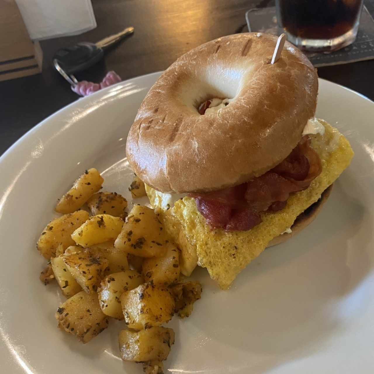 Brunch - BREAKFAST BAGEL