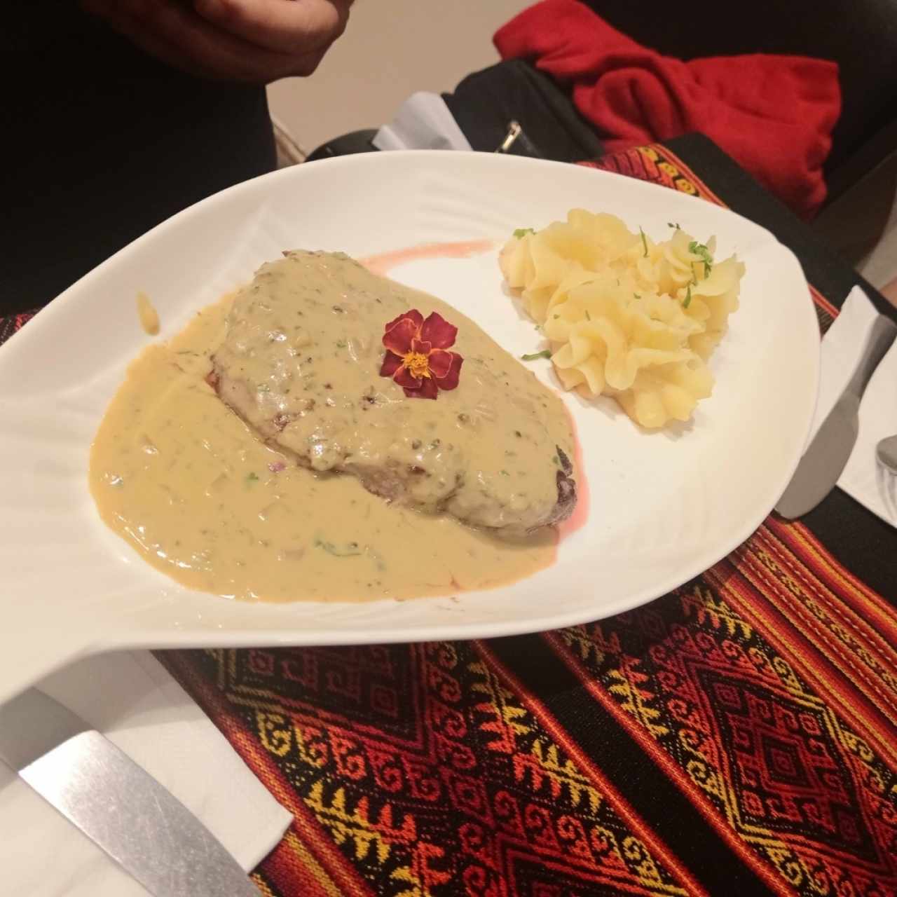 Filete a la Pimienta