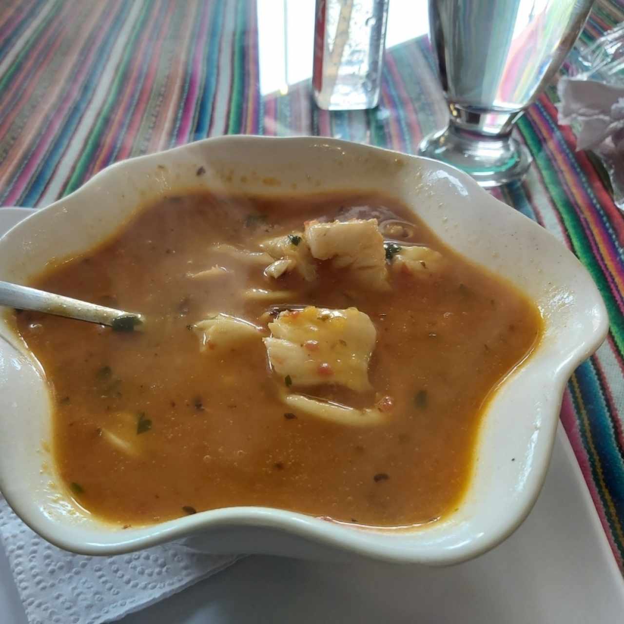 sopa de mariscos 