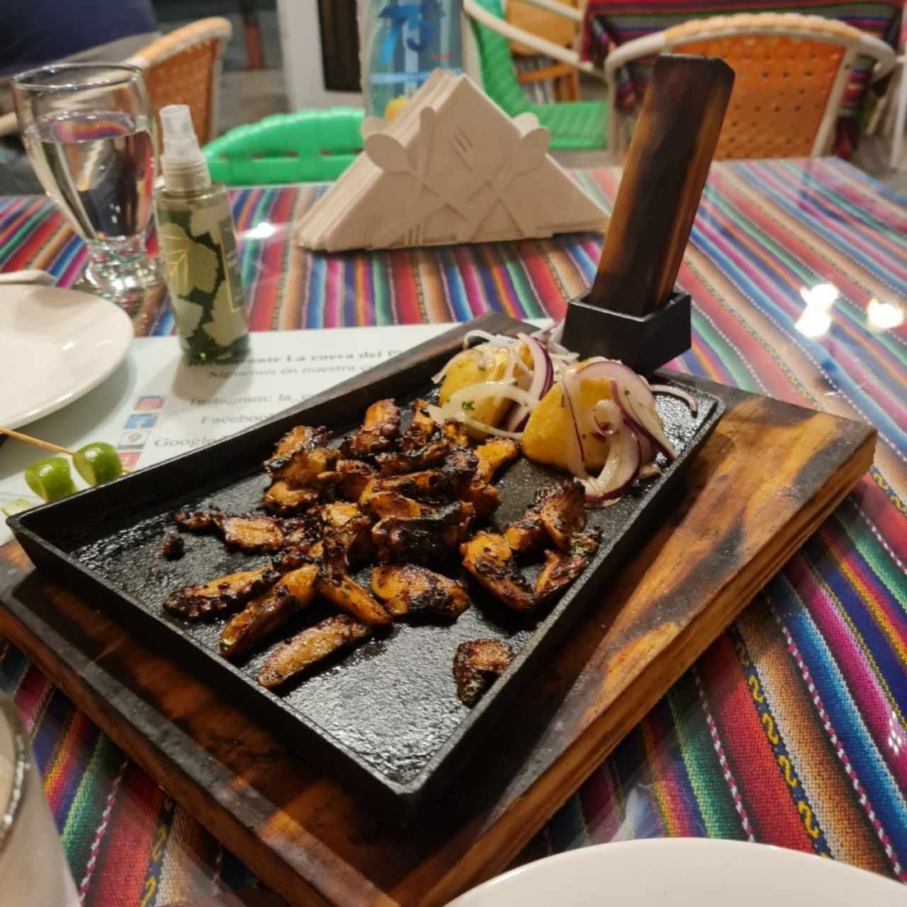 pulpo al carbón 