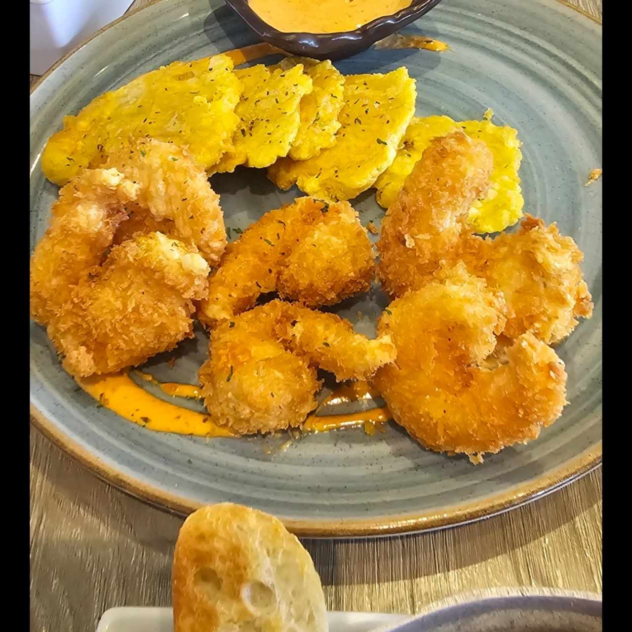 camarones de entrada