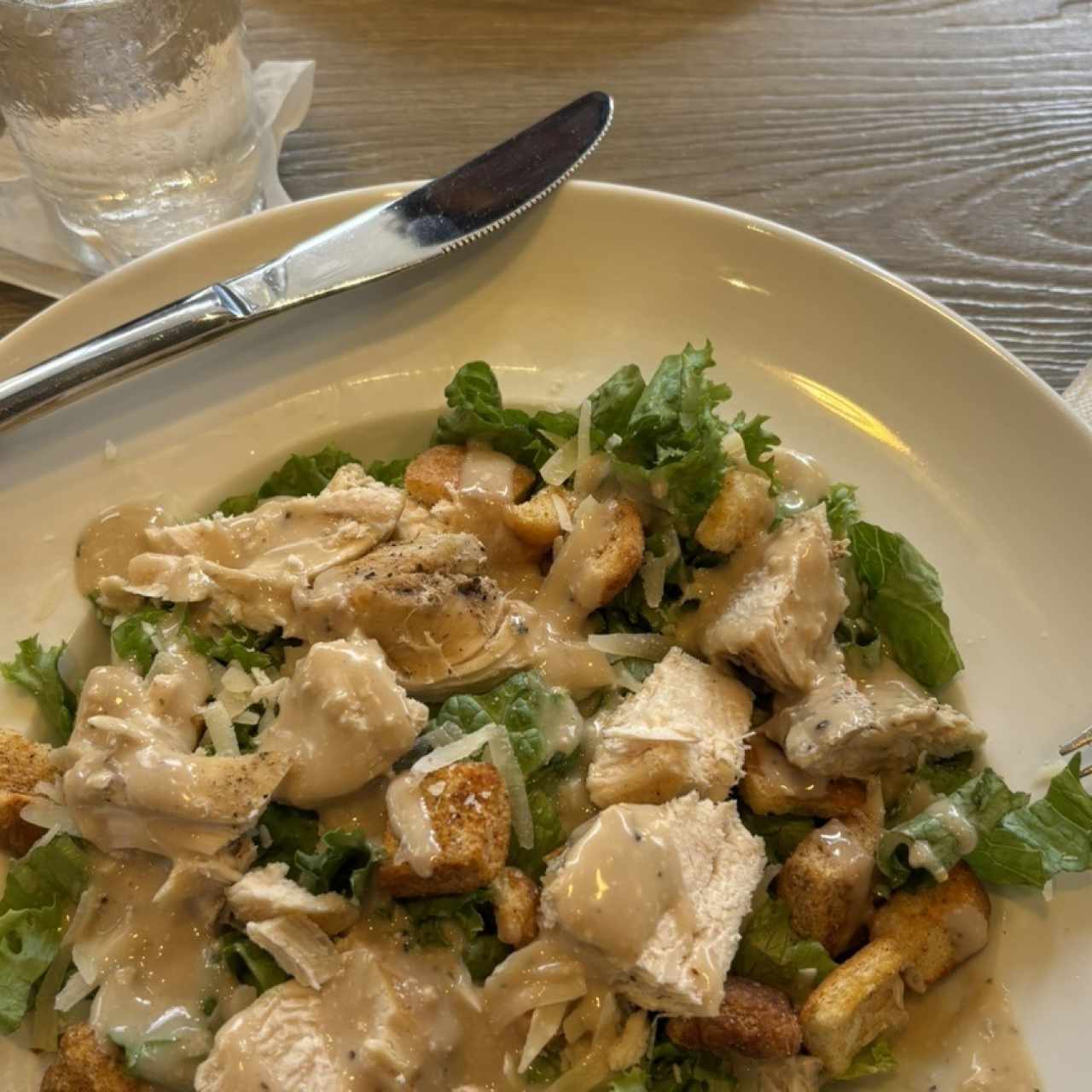 Ensalada Ceasar con Pollo