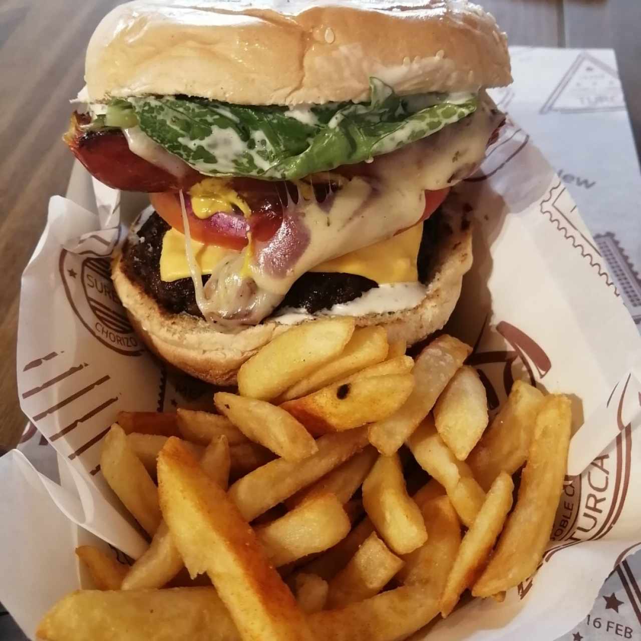 Sureña burger