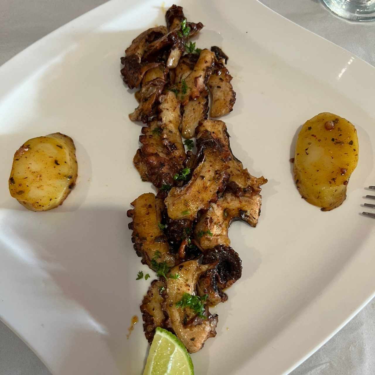 Pulpo al grill