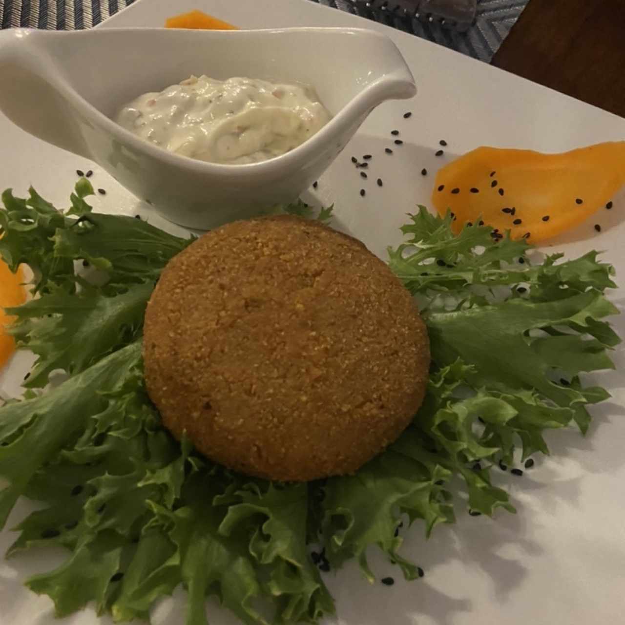 Croqueta de langosta