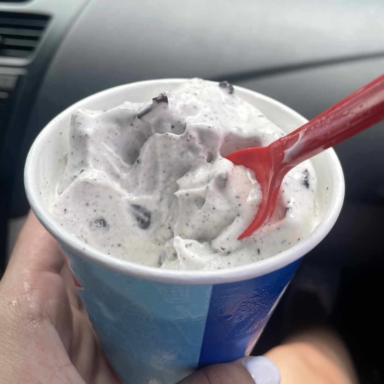 Royal Oreo Blizzard Treat