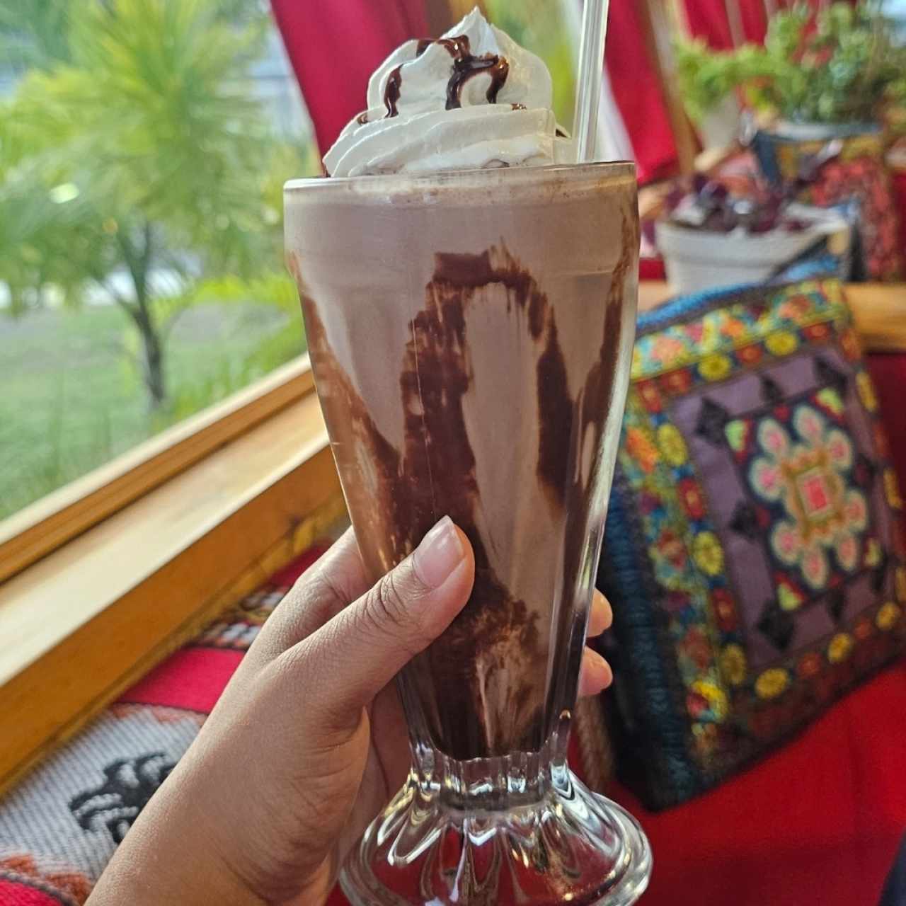 Frappe de chocolate