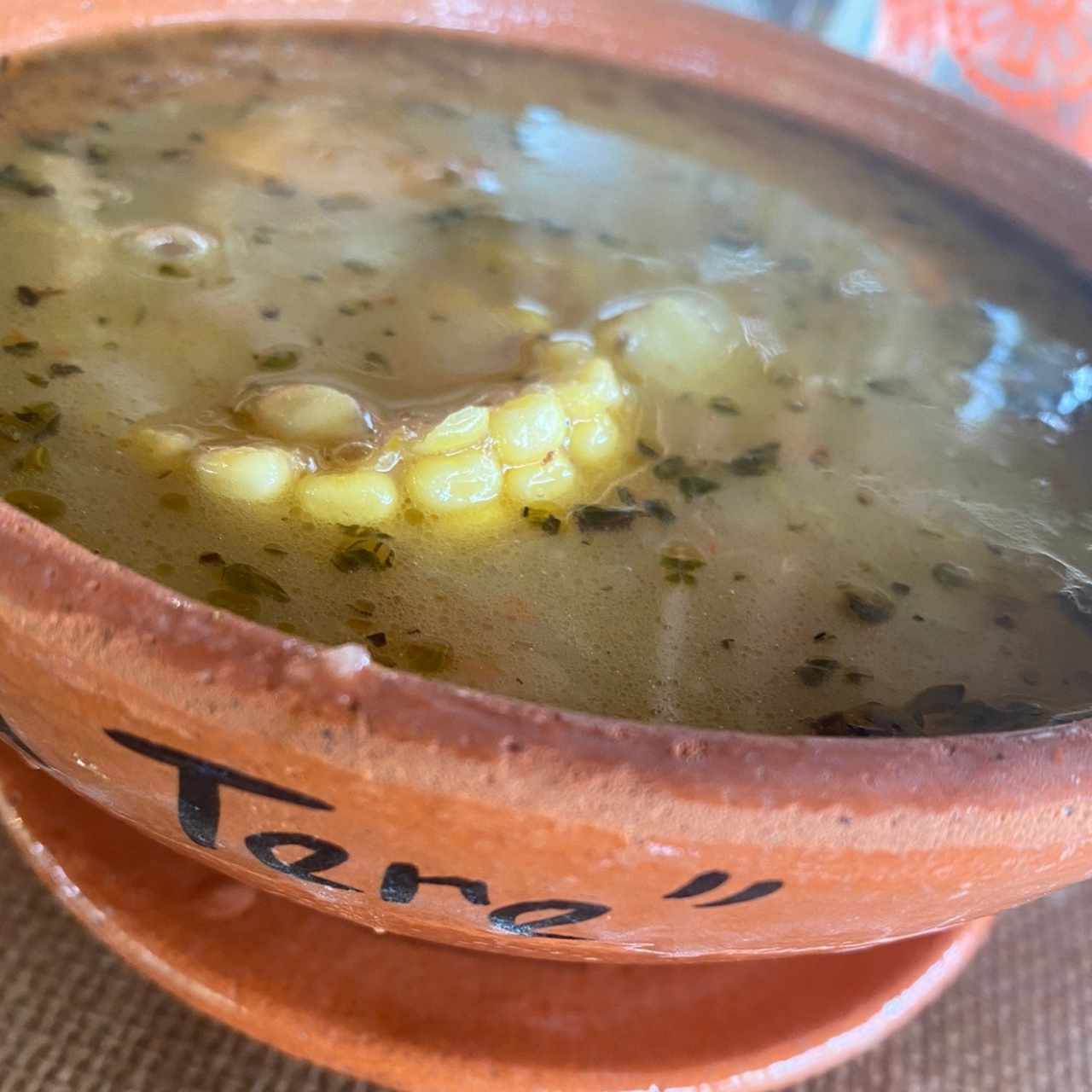 Sopa de res