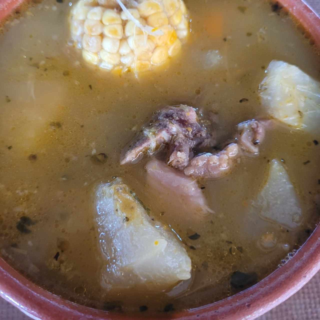 sopa de carne