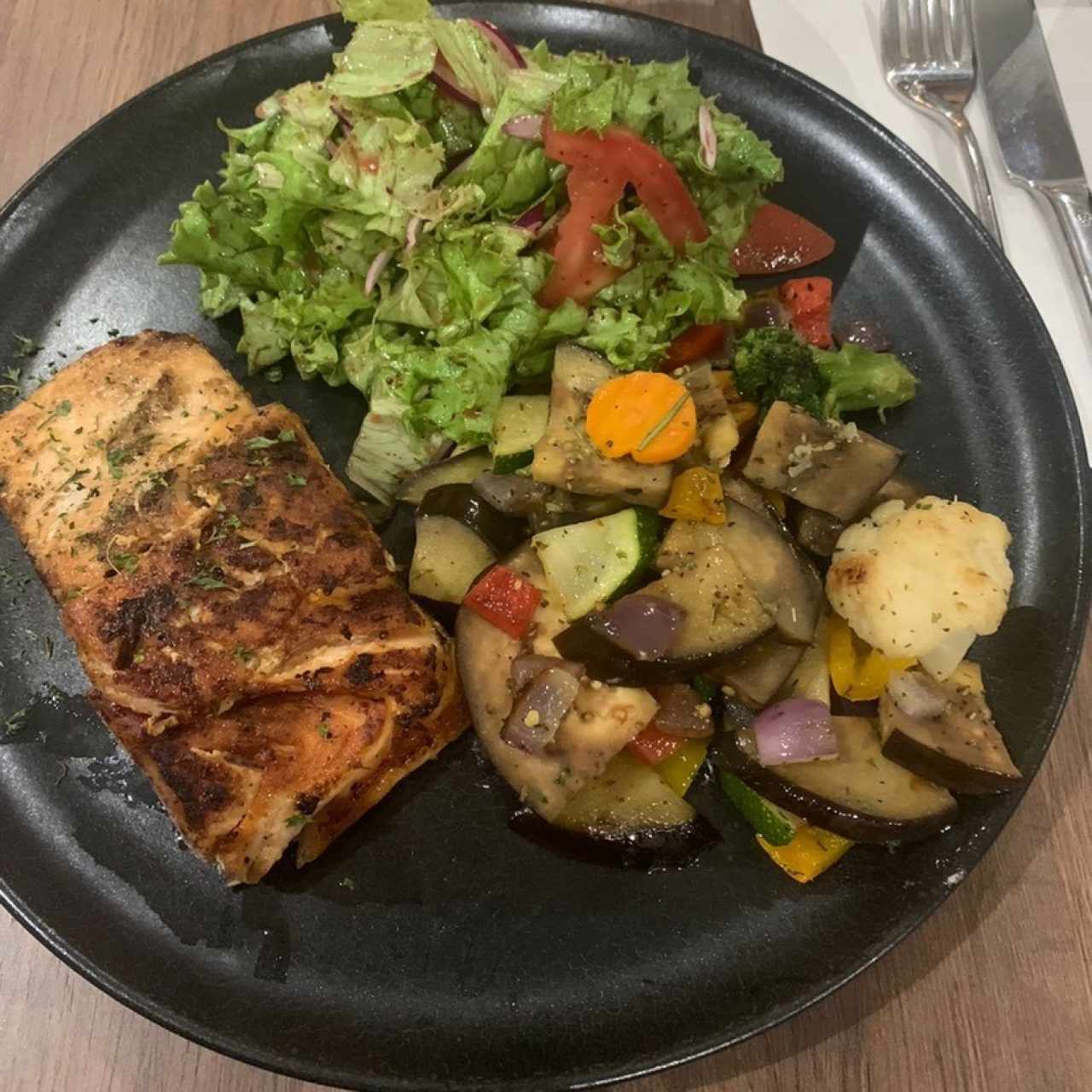 salmon al grill