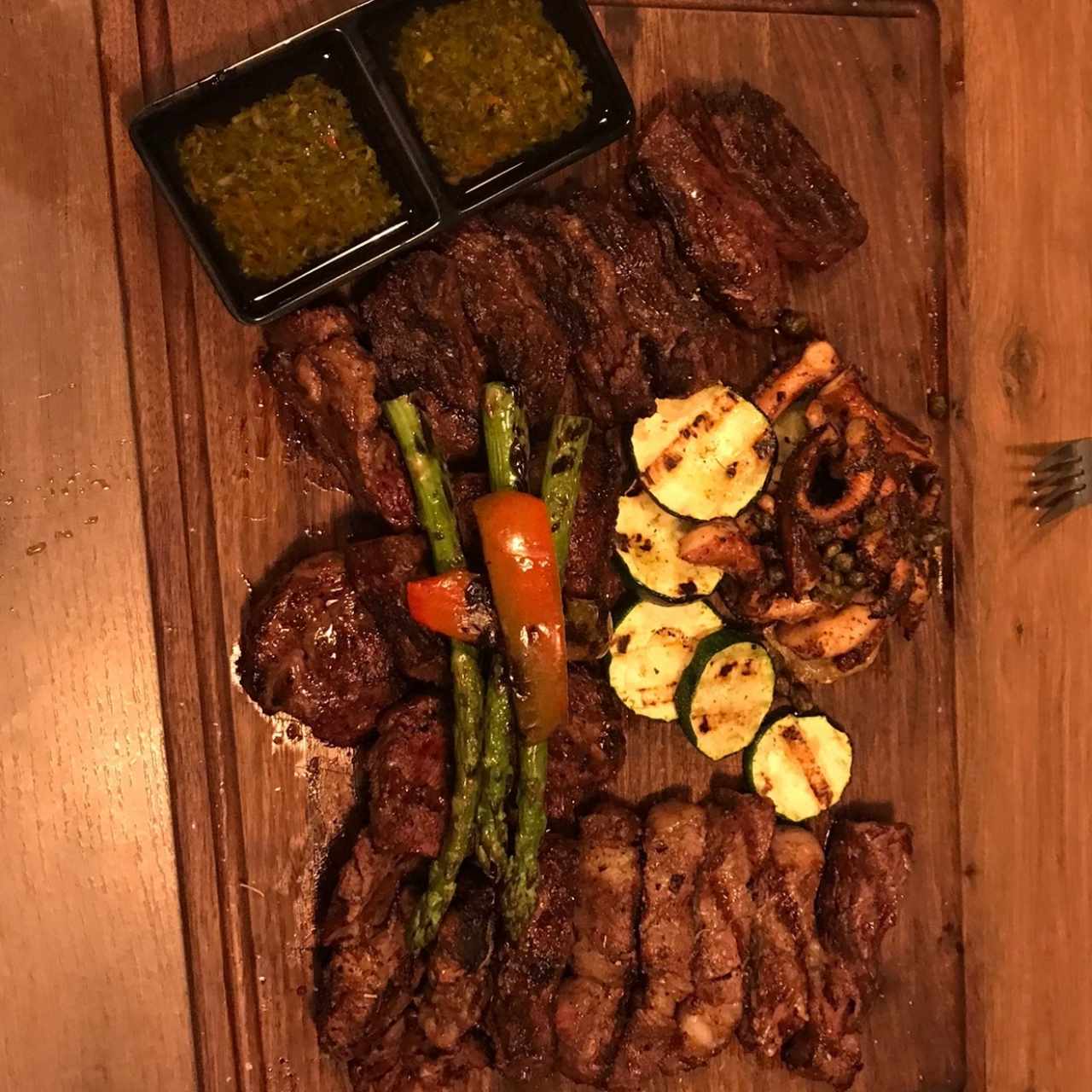 Picada de platos fuertes 