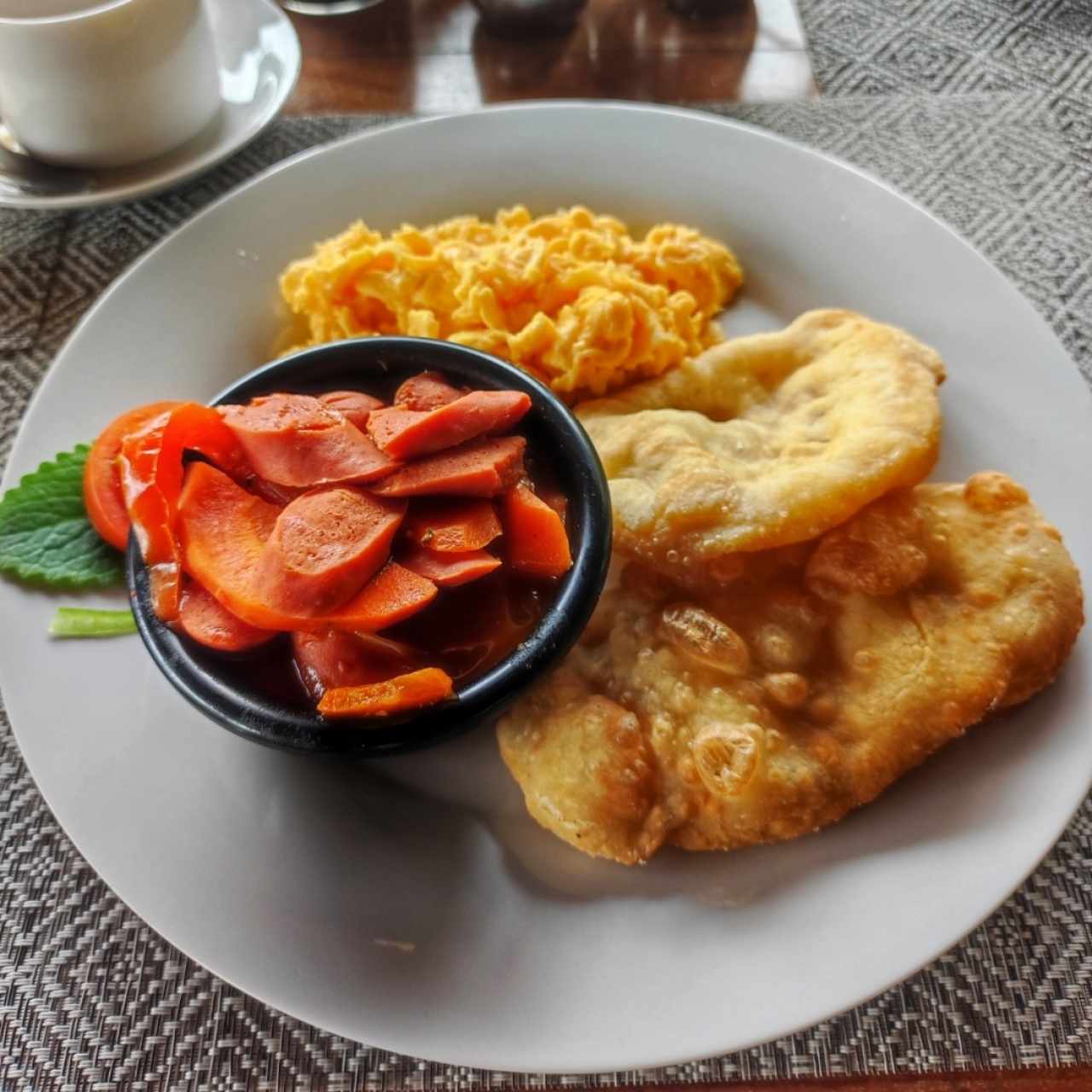 Desayuno típico 