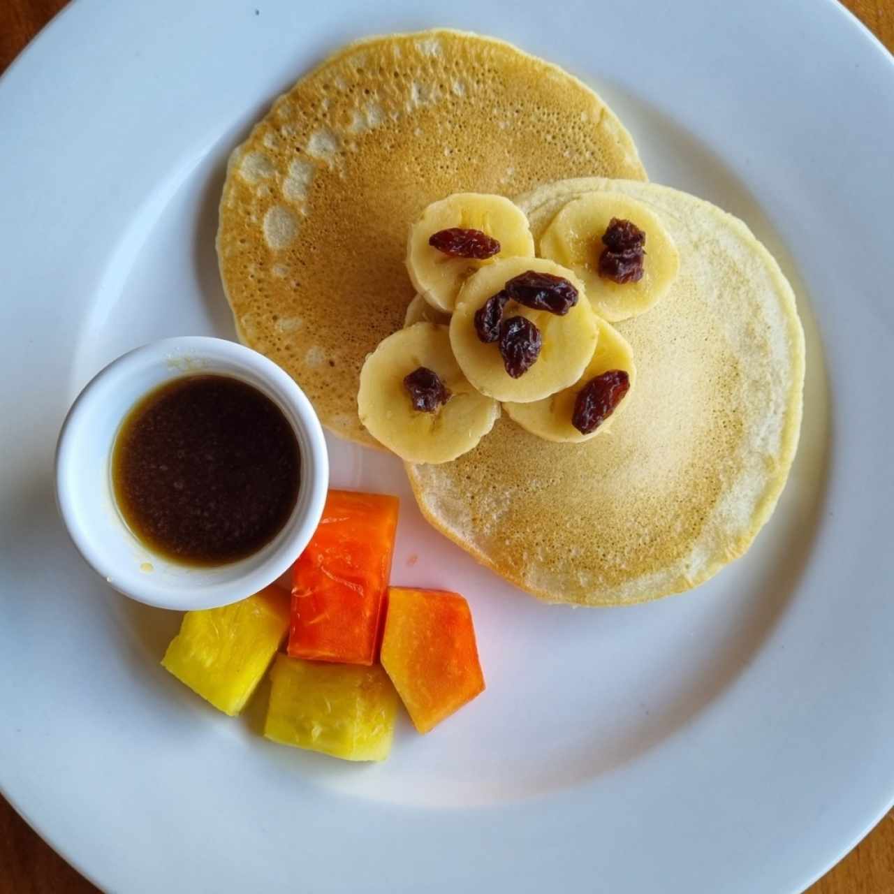 Pancakes con frutas