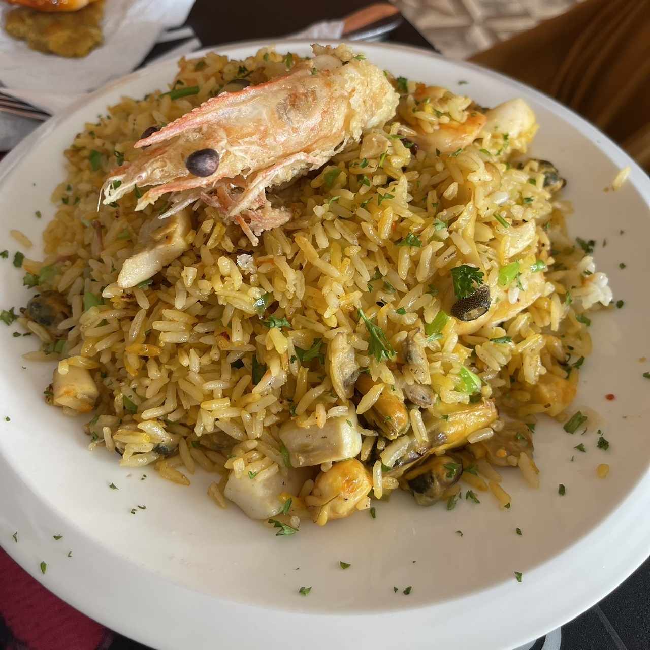 Arroz de combinación