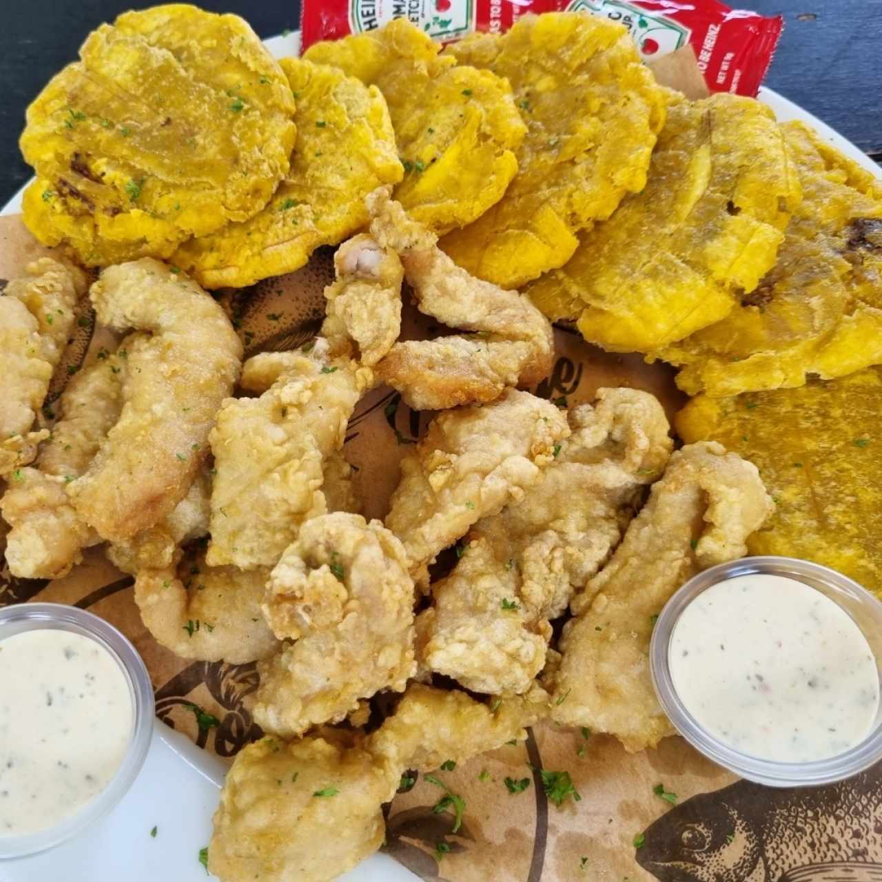 Deditos de pescado (Dorado)