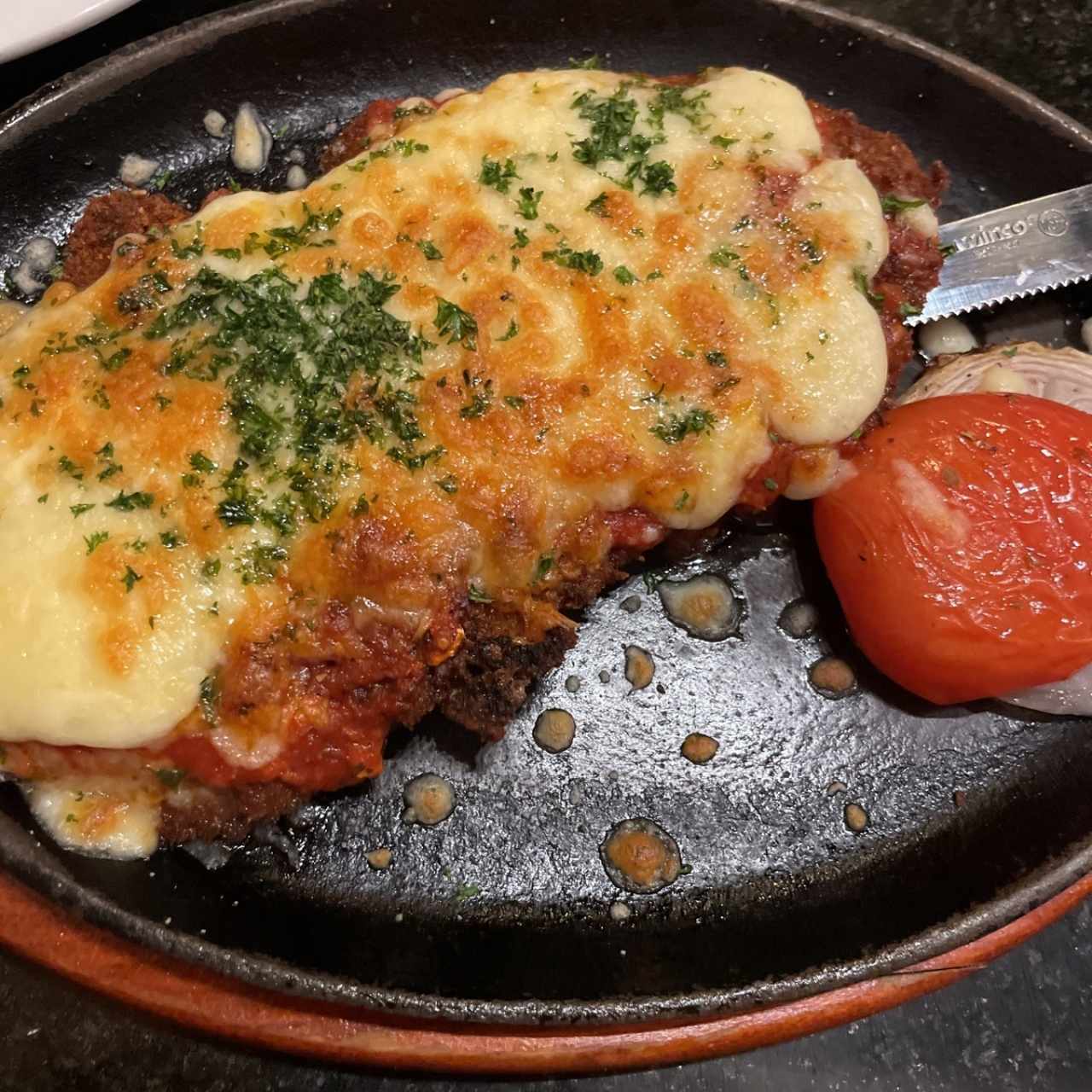 Milanesa de res