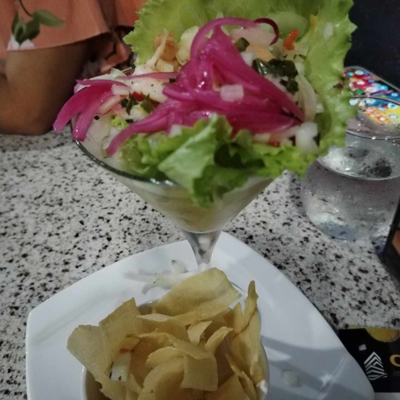 Ceviche de Camarones 