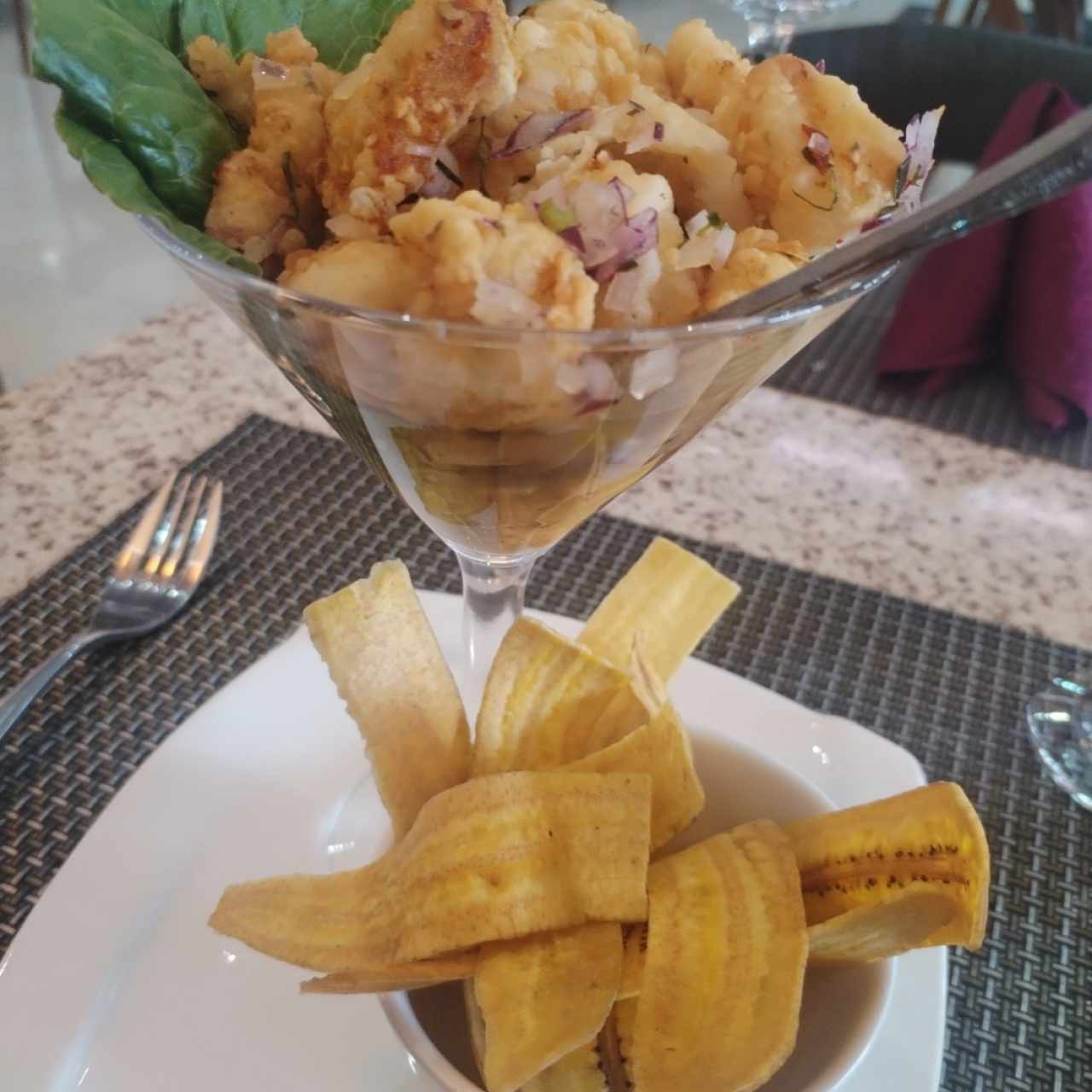 Ceviche de pescado