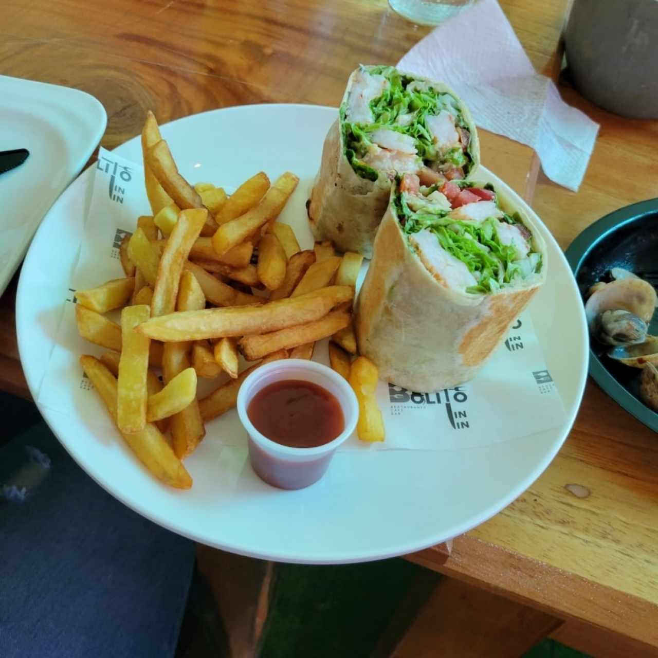 Wrap de pollo 