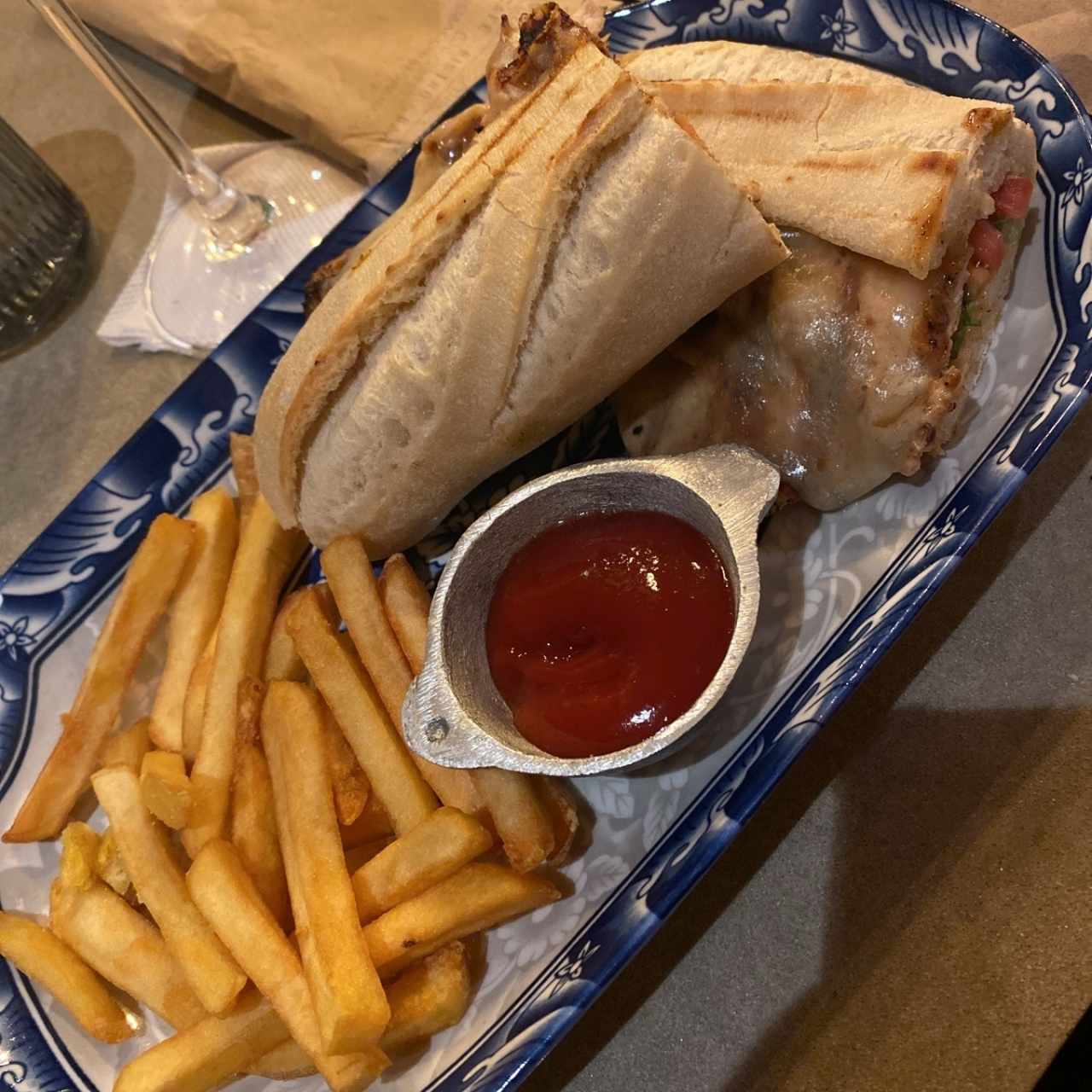 Panino de Pollo al Grill