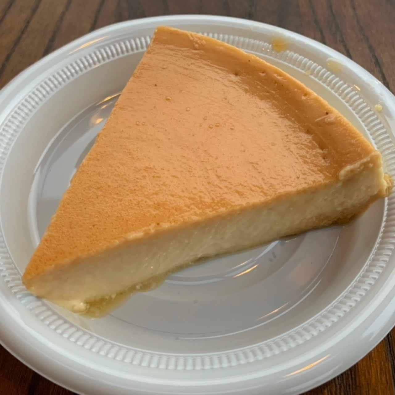 Flan de queso