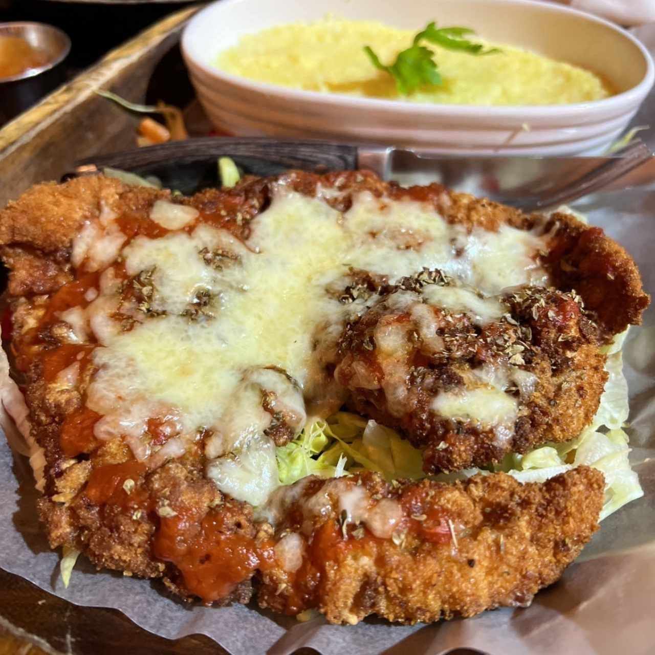 Schnitzel de pollo