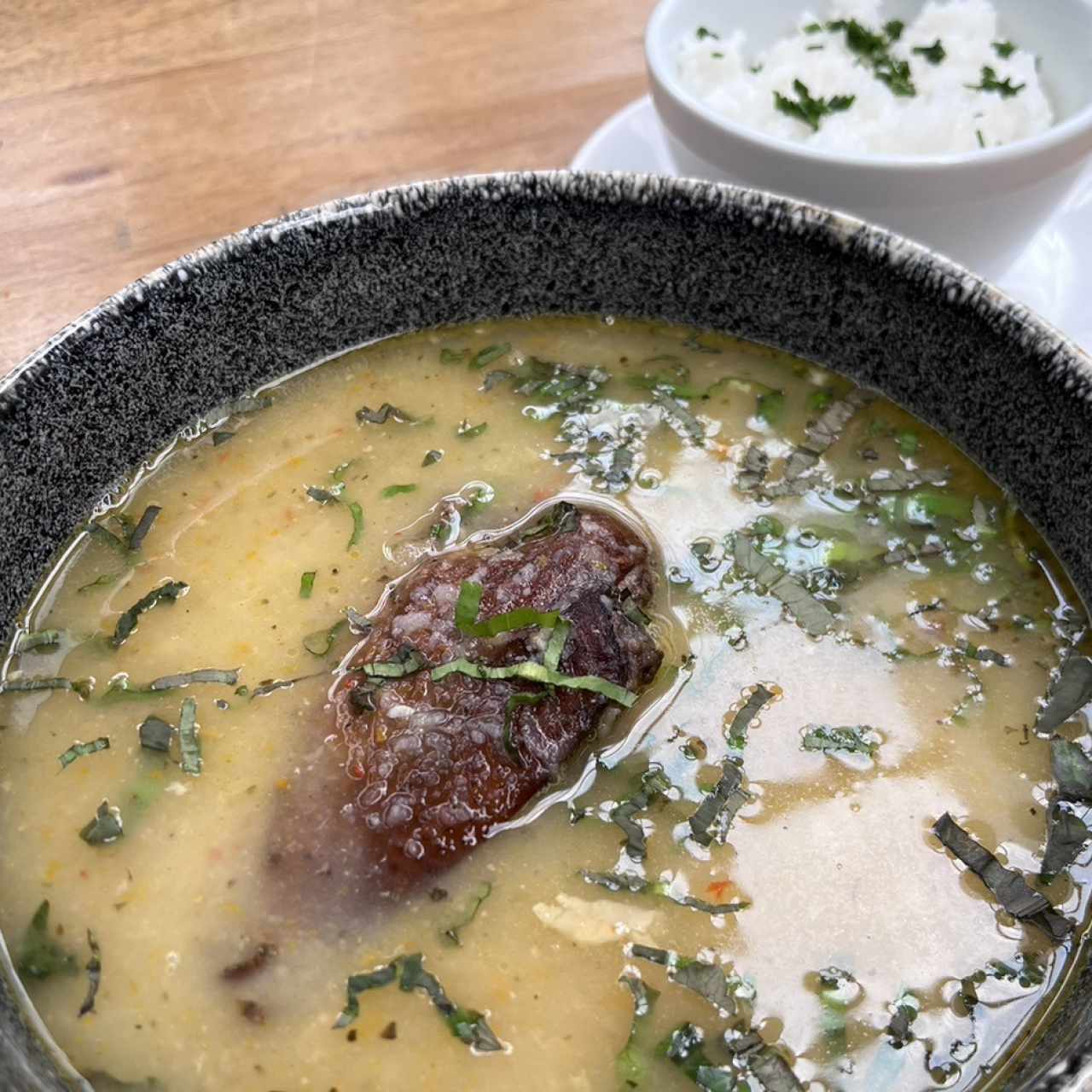 Sancocho con arroz