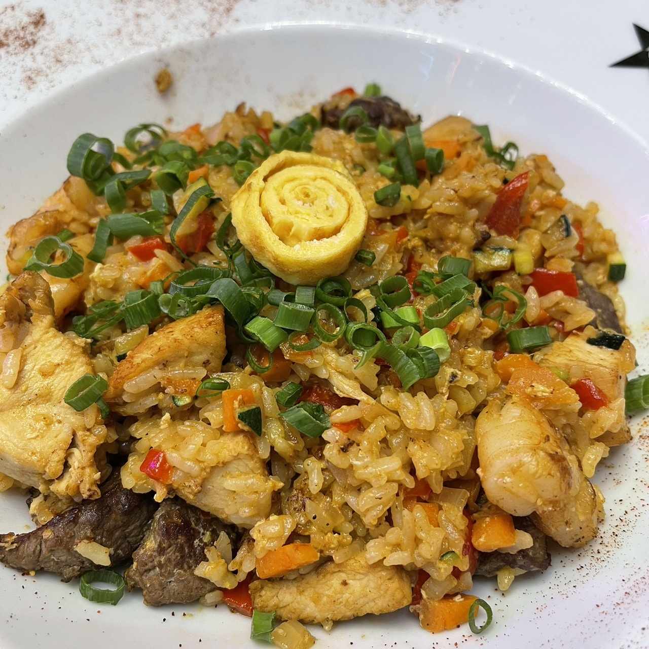 Arroz japoned mixto