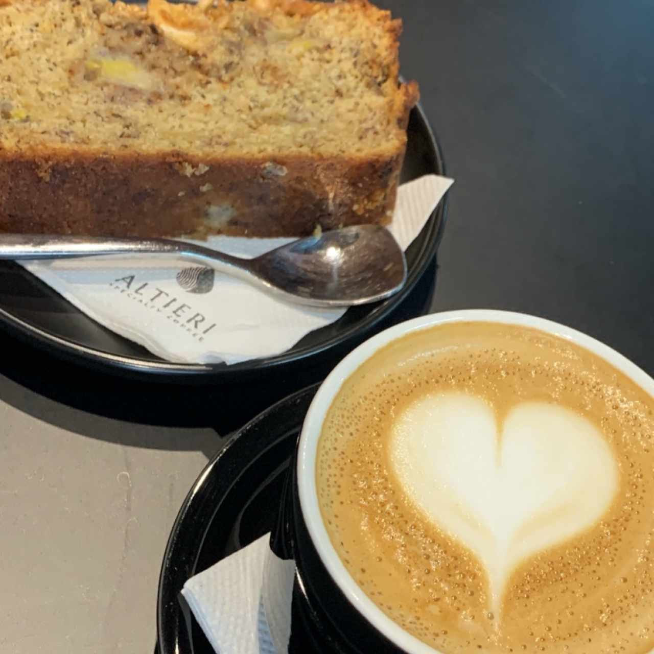 Banana bread & Cappuccino