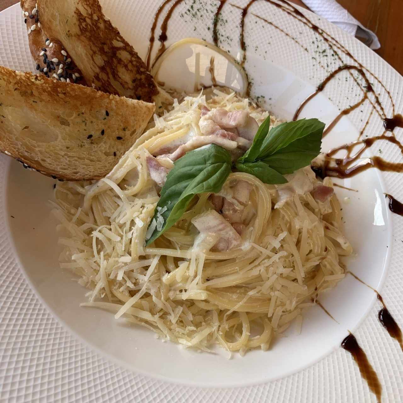 Pasta carbonara 