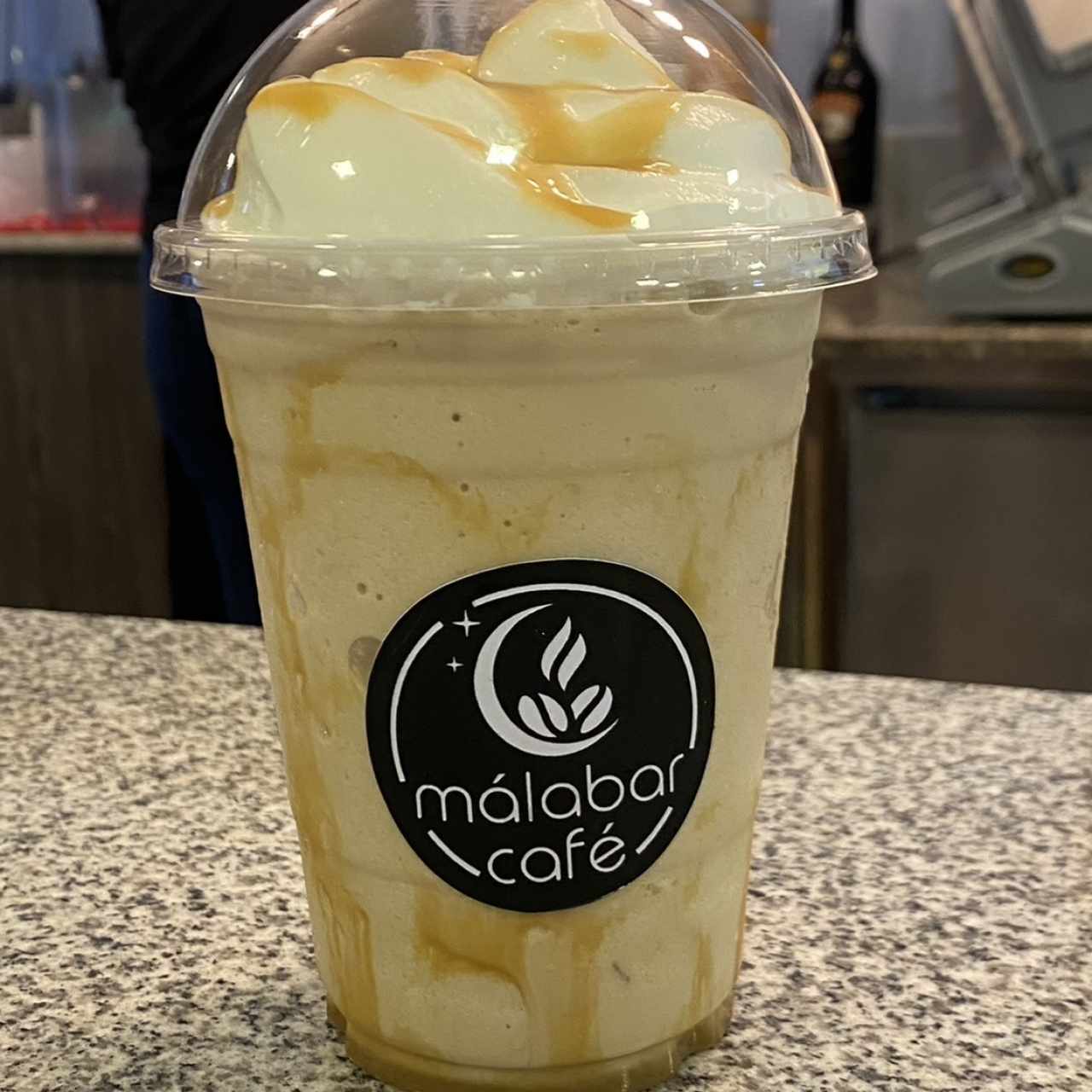 Frappe de caramelo