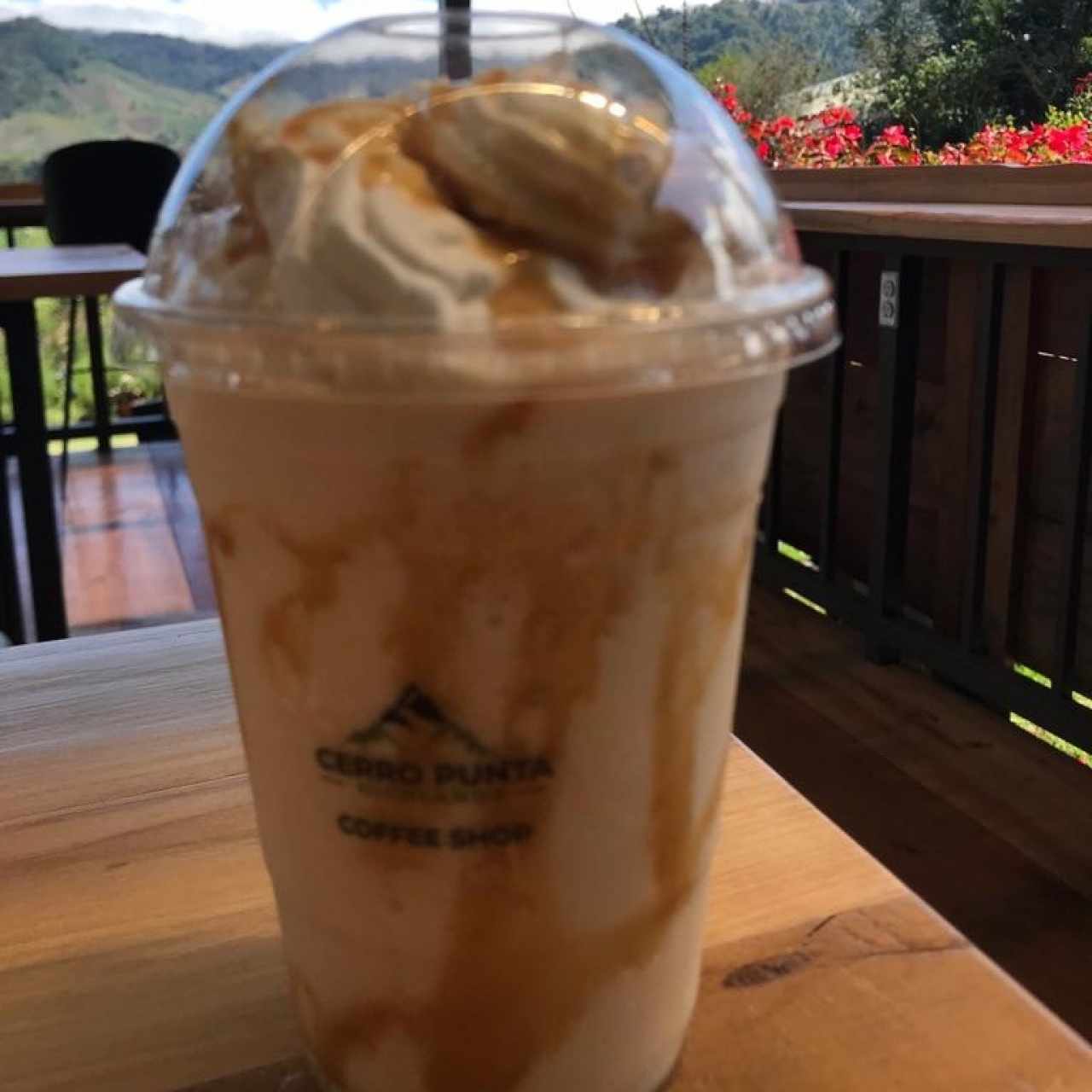 Frappé de caramelo