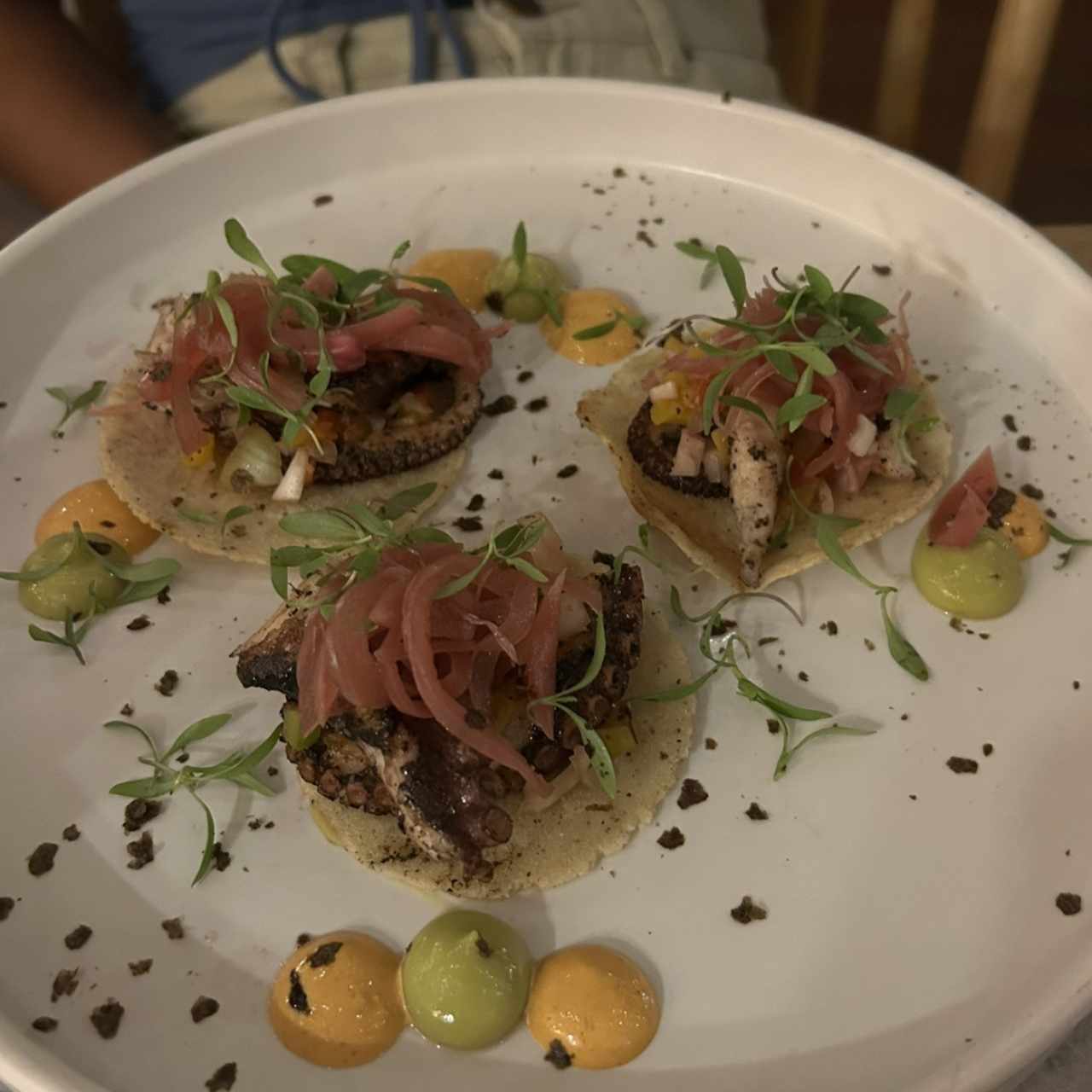 Tacos de pulpo