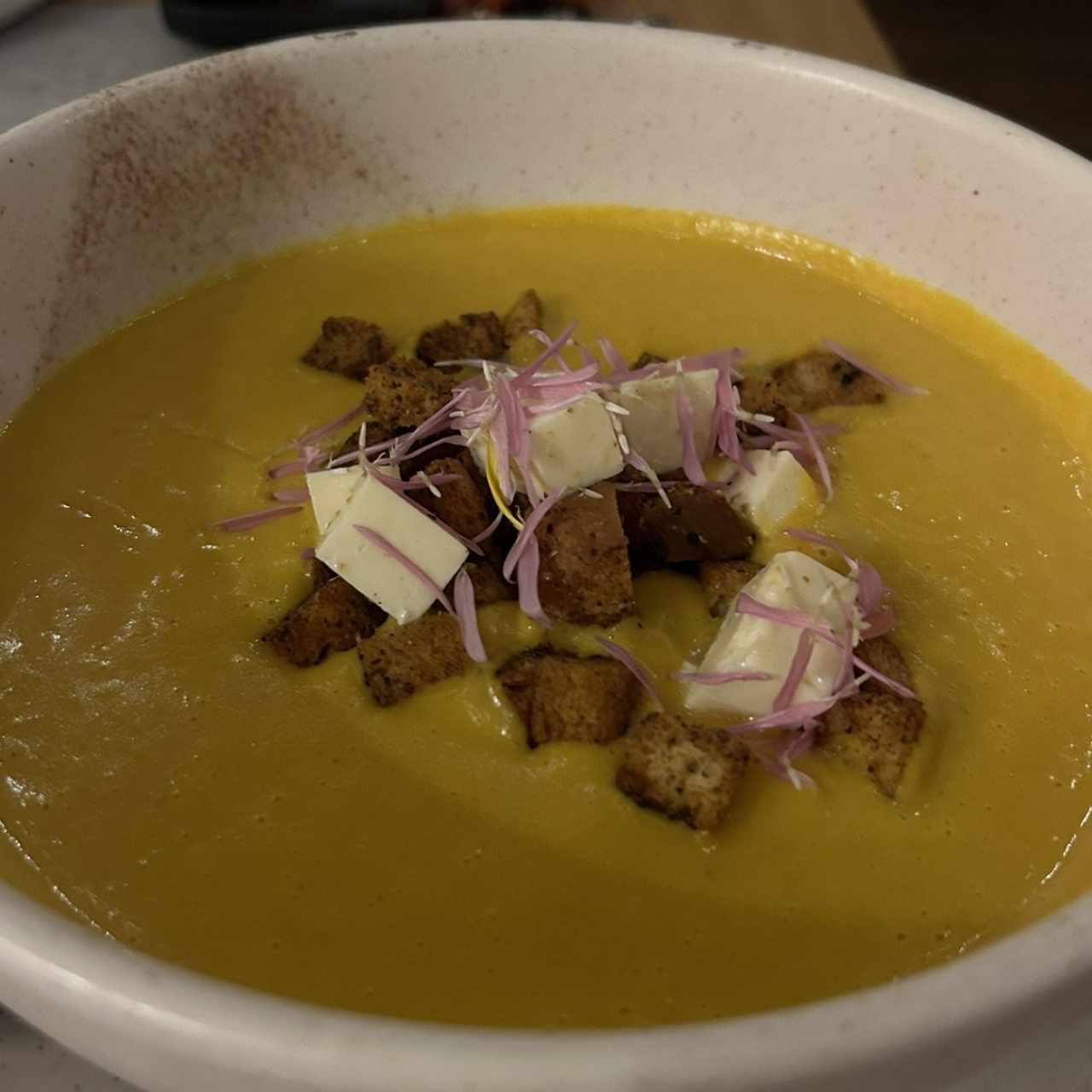 Crema de calabaza