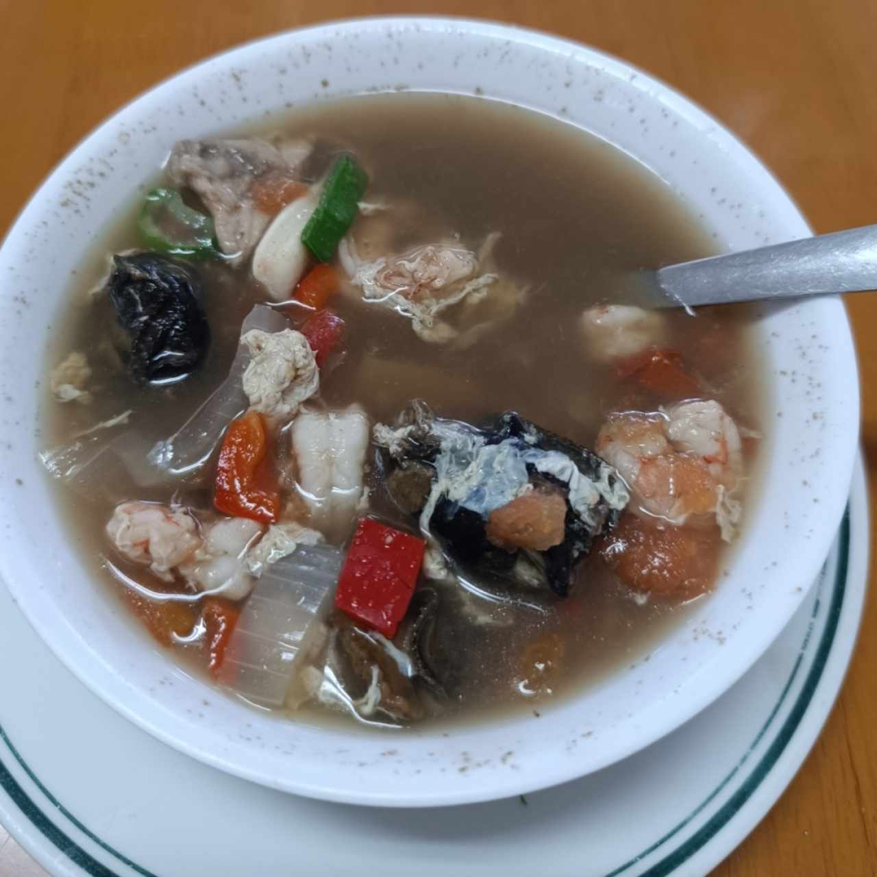 sopa de mariscos
