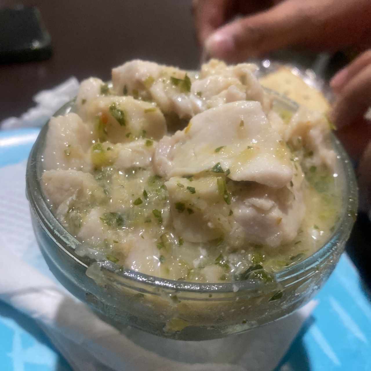 Ceviche de corvina