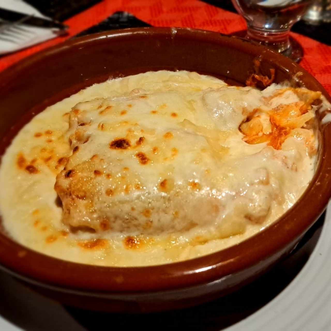 lasaña gratinada